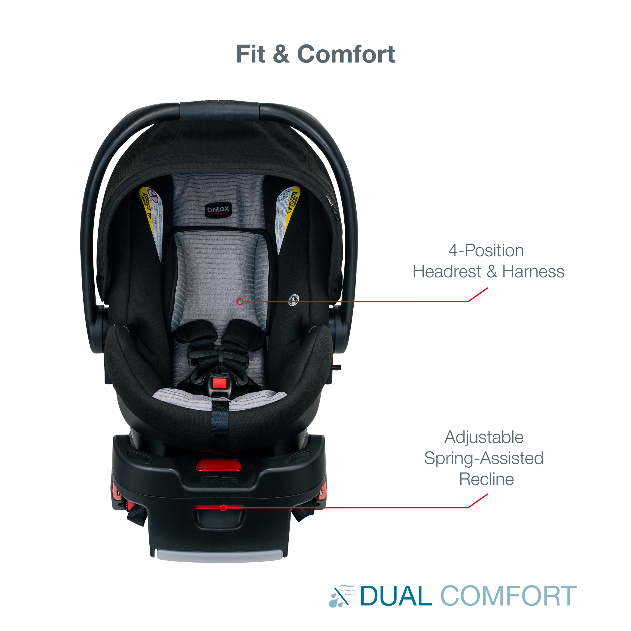 Britax B Safe 35 Infant Car Seat - Britax B Safe 35 Infant Car Seat Adjustment