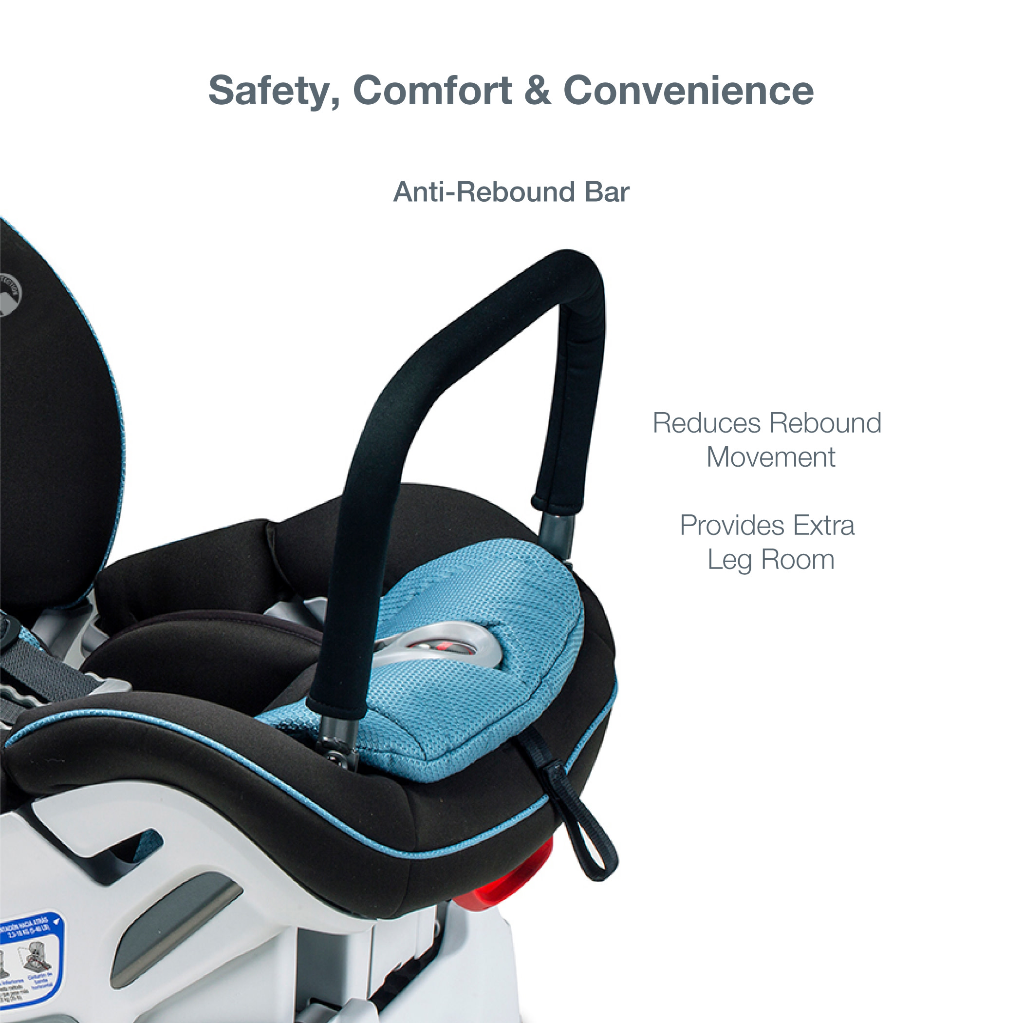 britax advocate clicktight anti rebound bar convertible car seat circa