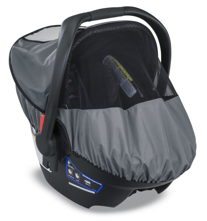 Sashas Rain and Wind Cover for The Britax B-Safe 35 and Ultra Infant Car Seats 