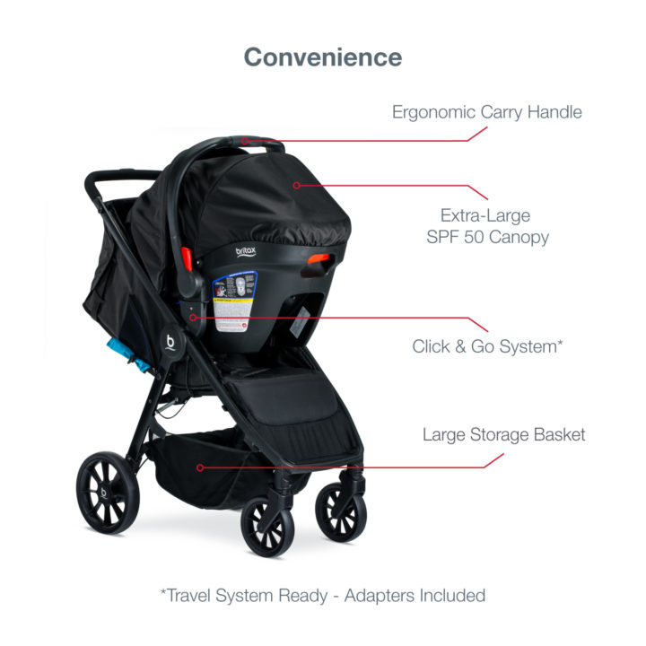 britax cool flow travel system