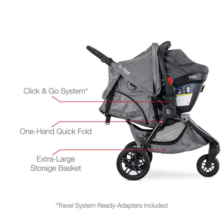 britax b free sport travel system reviews