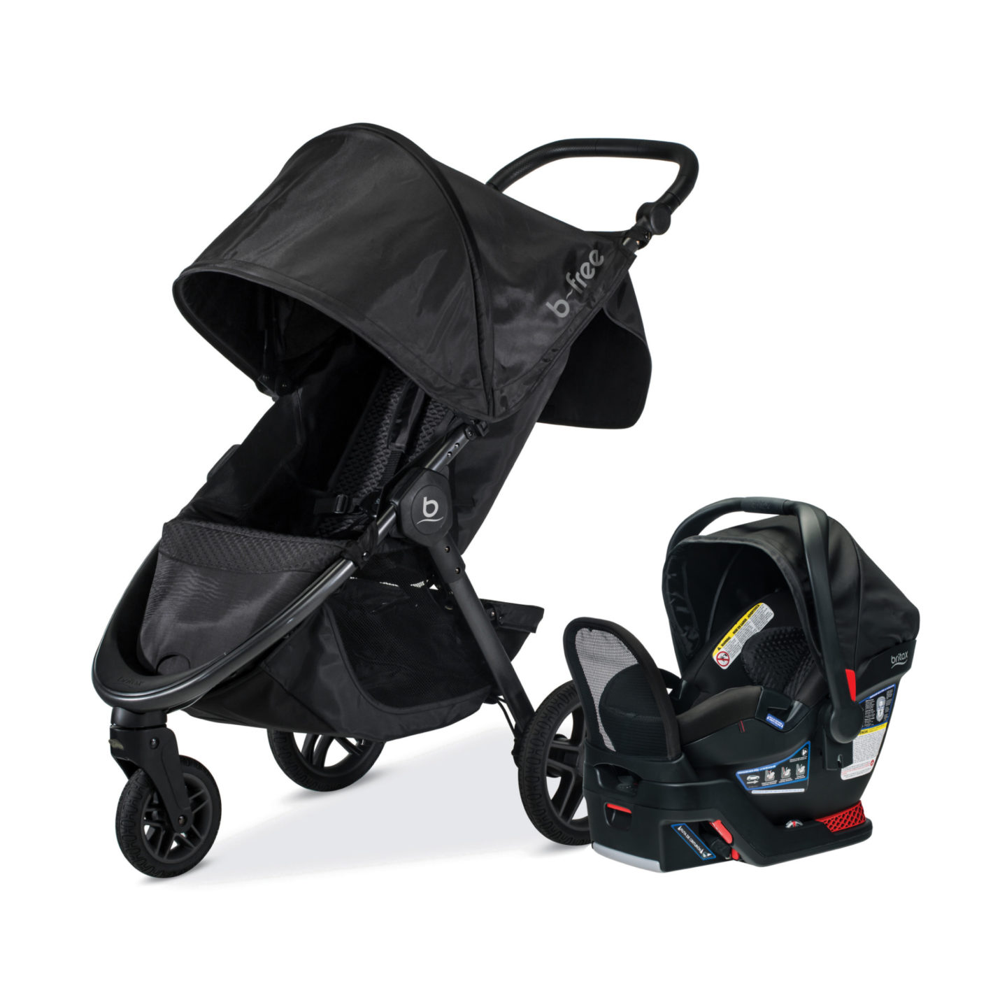 britax b free travel system reviews