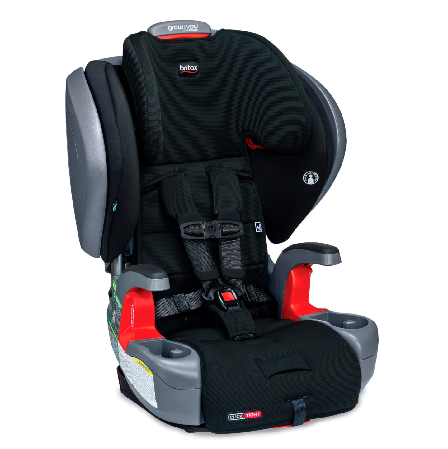 britax grow with you clicktight plus harness booster car seat