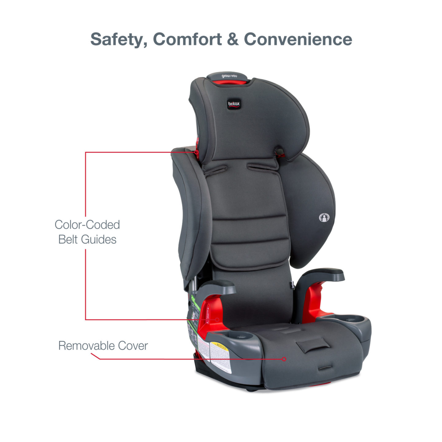 britax grow with you harness to booster car seat