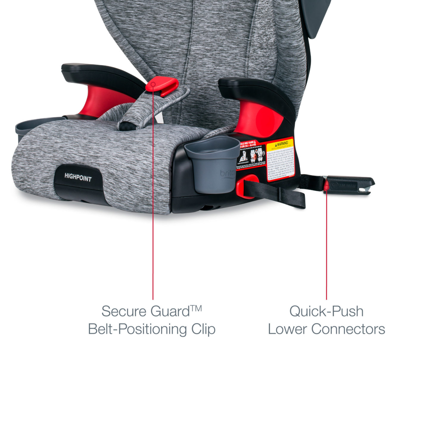 britax booster car seat installation