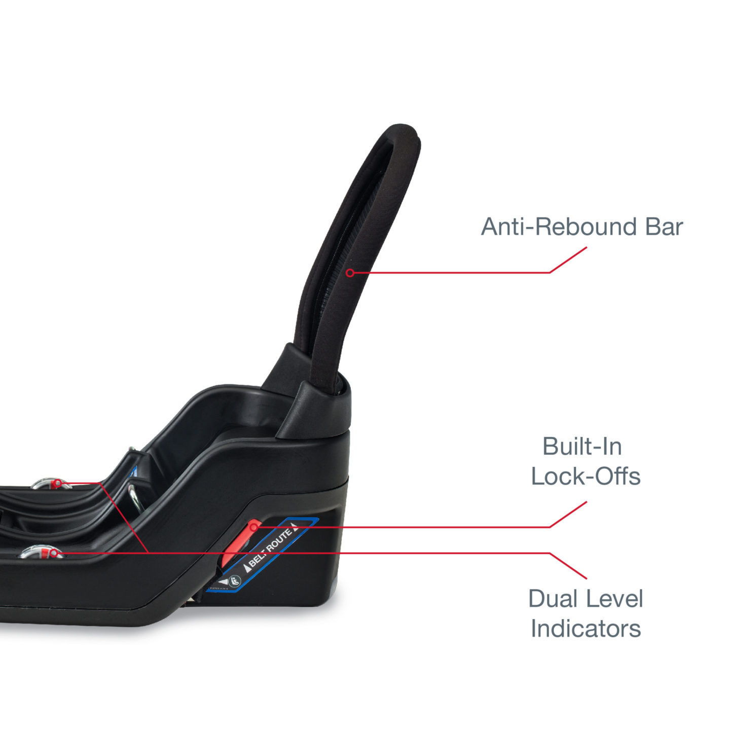 Britax Britax Infant Car Seat Base with AntiRebound Bar