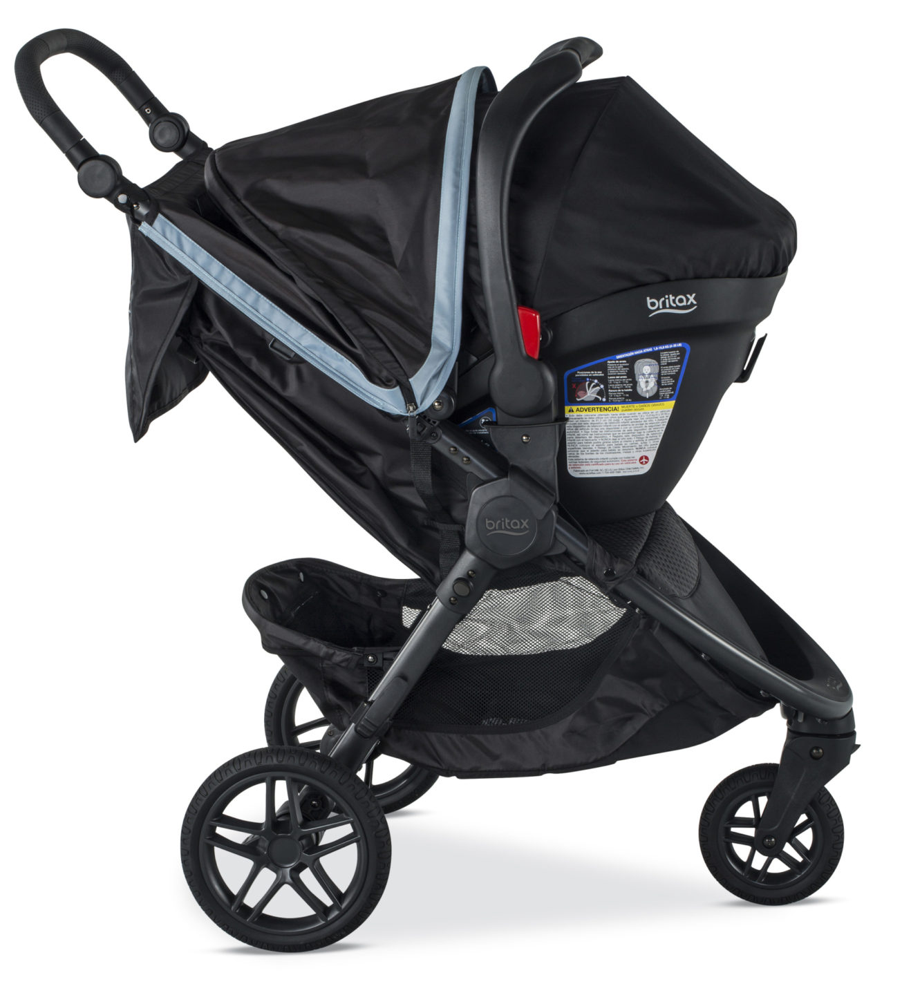 britax b free & b safe ultra travel system