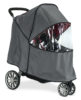 Britax B-Lively Stroller Wind and Rain Cover, Grey