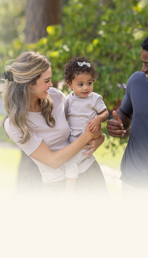 Homepage Britax Rebranded Banner mother father and toddler interaction web resized