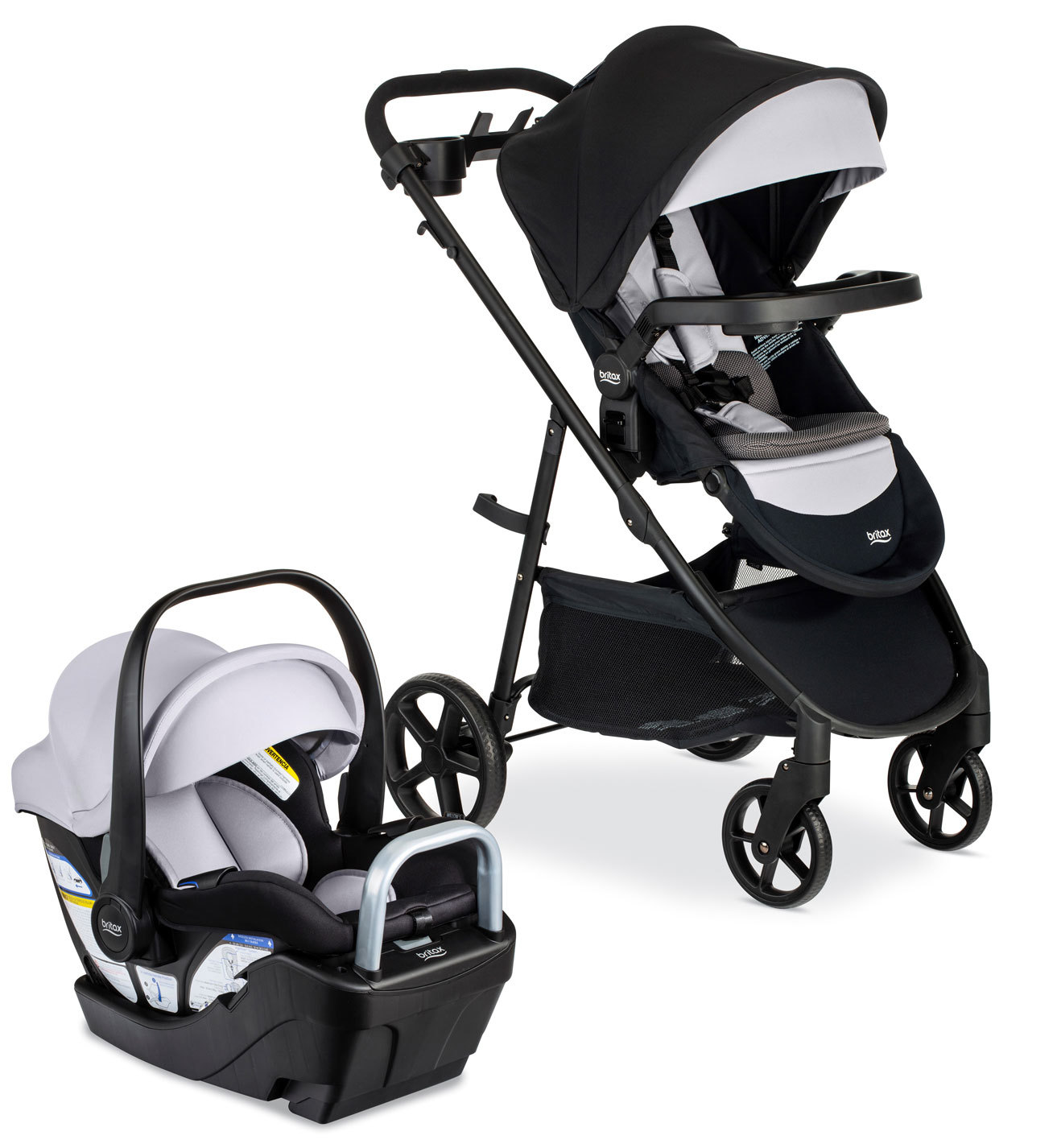 Willow Brook S+ Travel System in Glacier Onyx fashion