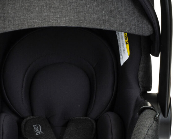 High Performance Fabric Raven Black without base