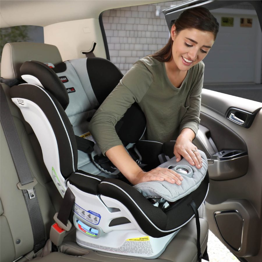 how to install britax car seat without isofix