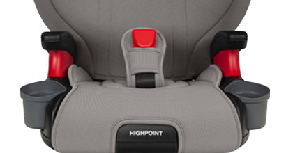 Secure Guard Clip on Highpoint Booster in Gray Ombre Fashion