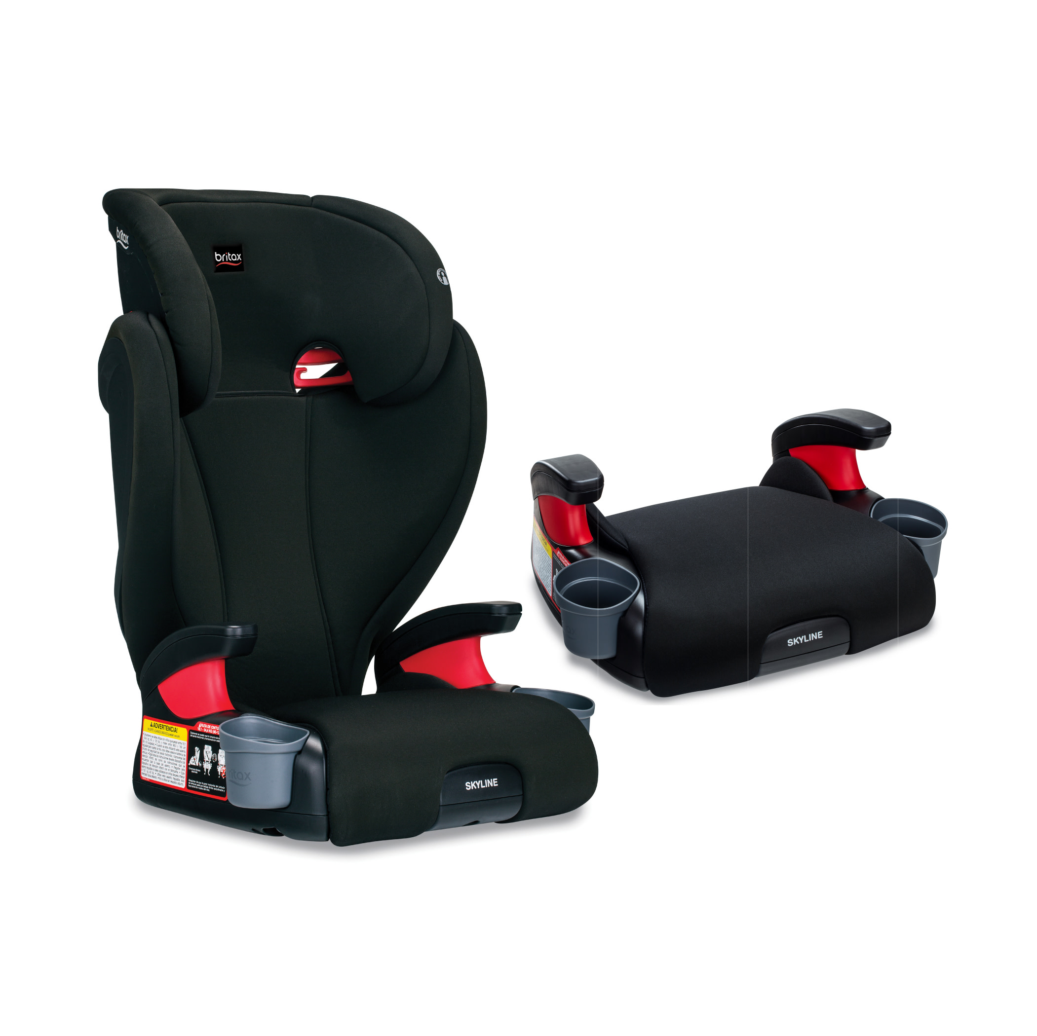 Britax | Skyline 2-Stage Belt-Positioning Booster with Quick-Push