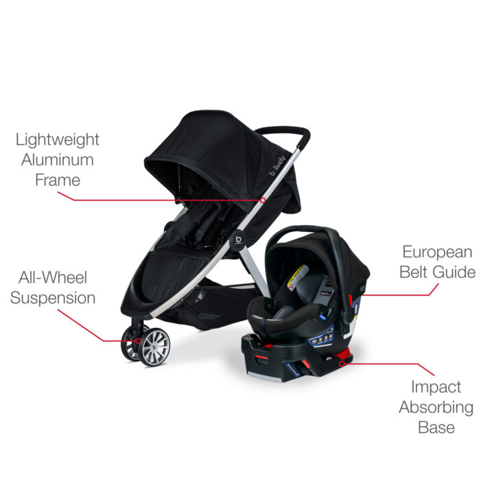 B Lively B Safe Ultra Travel System Noir ATF 06