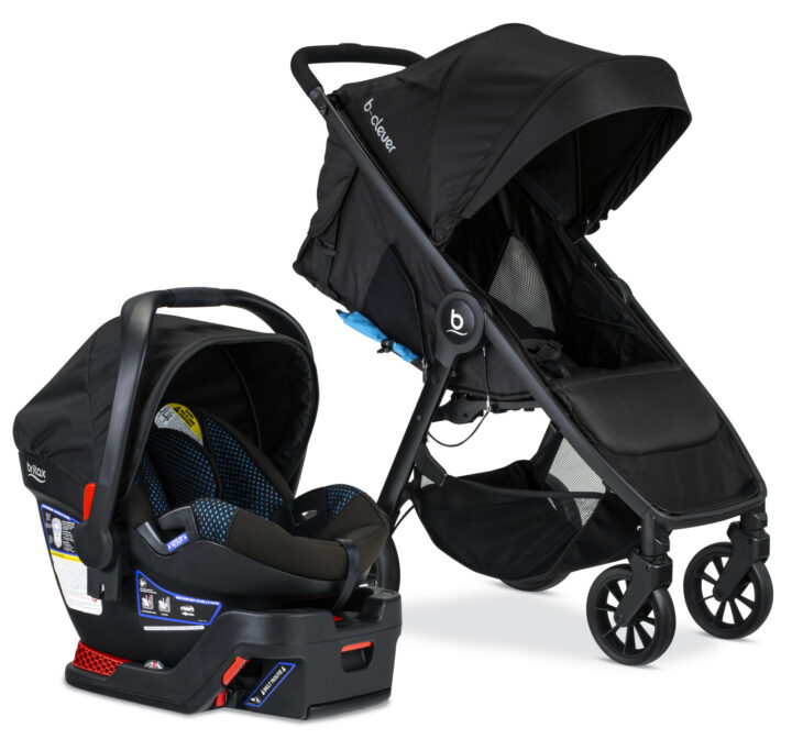 B Clever TS Black Right Angle Offstroller LG New 300 RGB