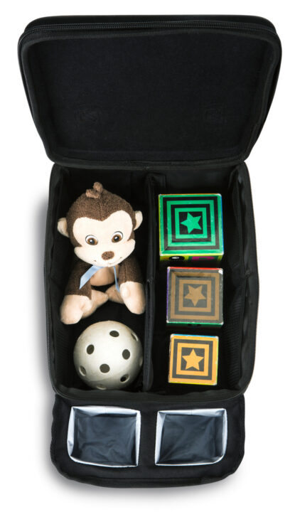 Car Seat Caddy Center with Toys v2 300 RGB