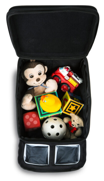 Car Seat Caddy Center with Toys v3 300 RGB