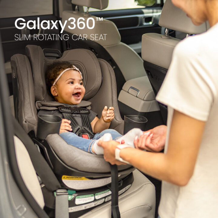 Galaxy360 slim rotating car seat.