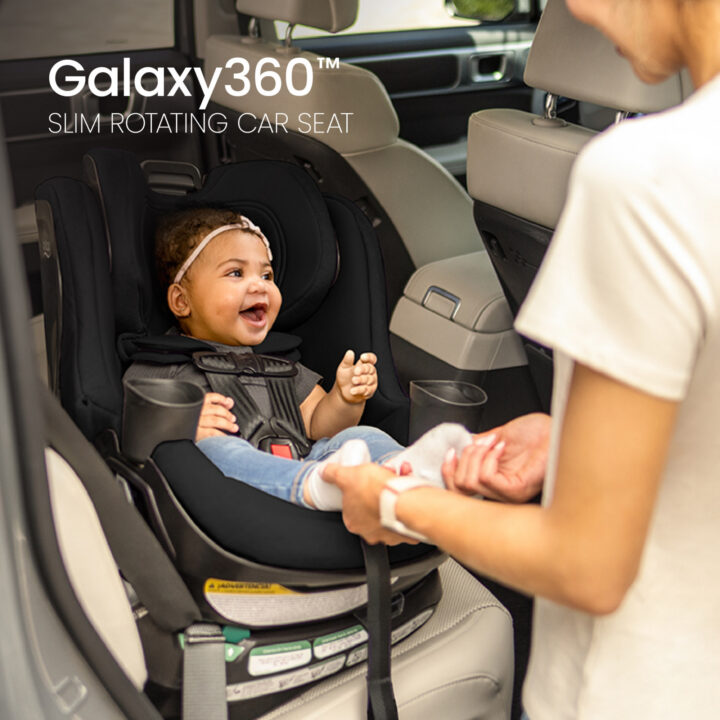 Galaxy360 slim rotating car seat.