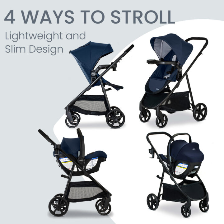 S14451600 Travel System Willow Brook Navy Glacier 2 Master 2023
