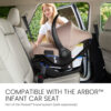 Compatible with the Arbor infant car seat. Part of the Phases travel system. Sold separately.