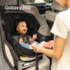 Galaxy360 slim rotating car seat.