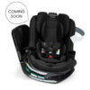 Coming soon. A black rotating convertible car seat with the Britax logo on the harness pad.