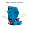 Skyline Backless Booster ATF Teal 03