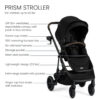 TD647 A Prism Travel System Raven Black 18 Master