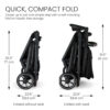 TD647 A Prism Travel System Raven Black 8 Master